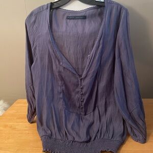 Zara Basic Deep Purple Blouse